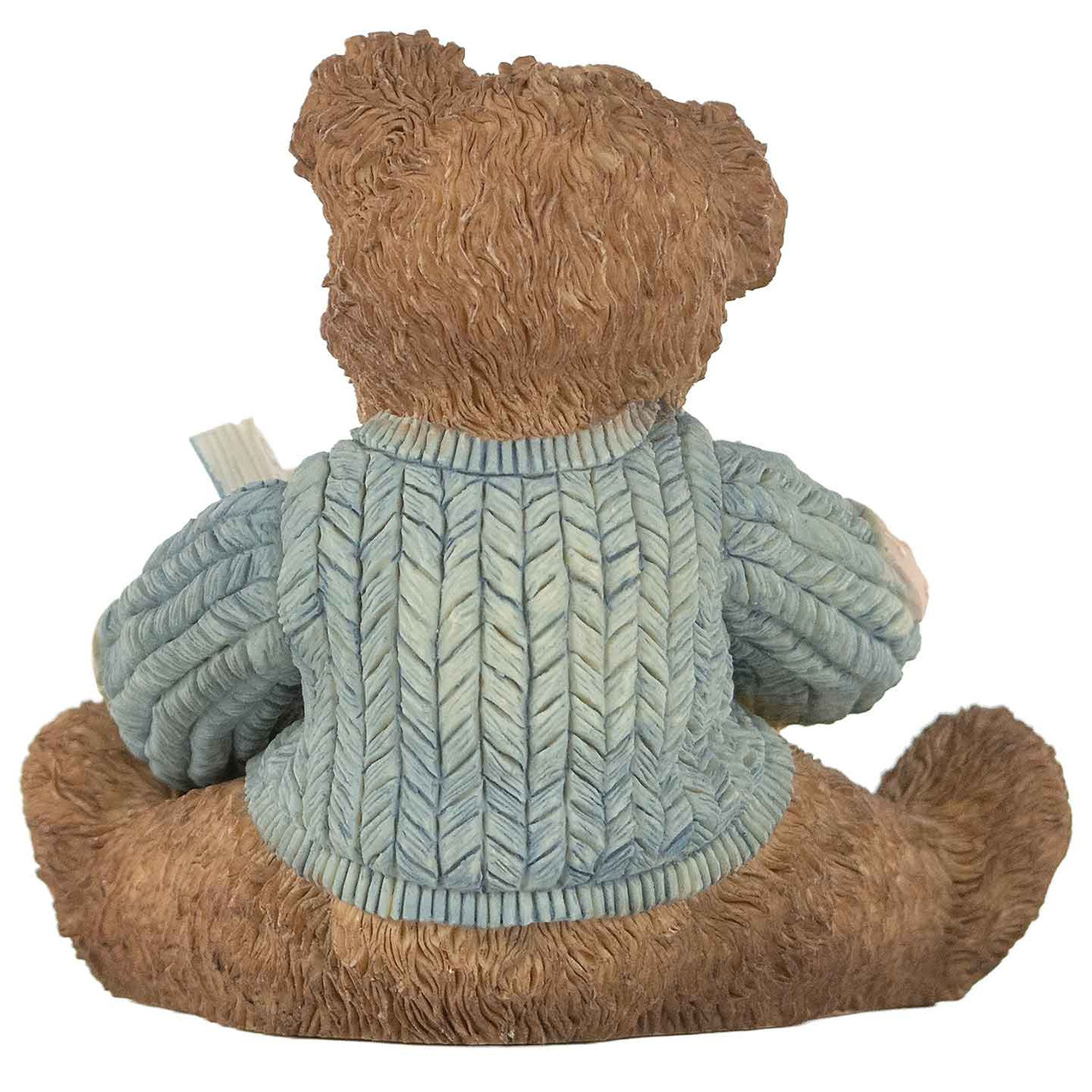 Cherished Teddies Baxter Figurine Older Bear Reading to Younger
