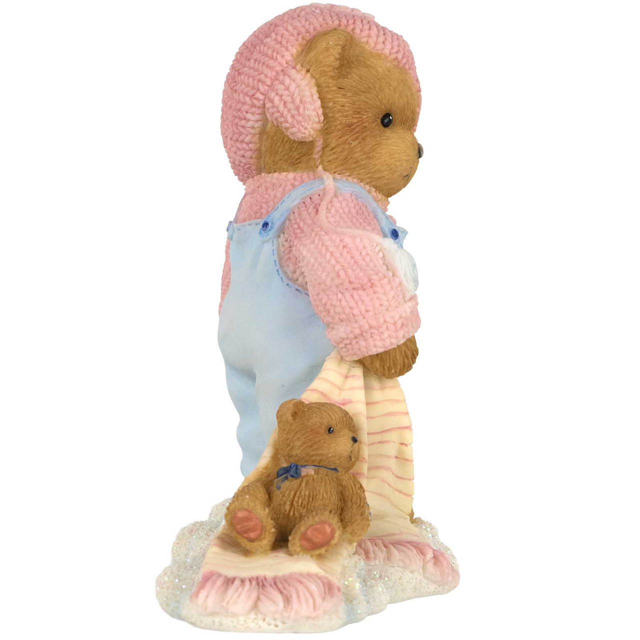 Cherished Teddies Jace Figurine – Girl Pulling Bear on Scarf