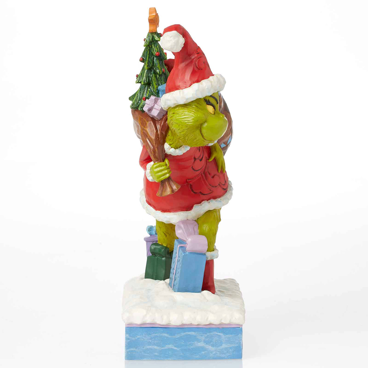 Jim Shore Grinch Tip Toeing 7.6-inch Christmas Figurine, 6004062