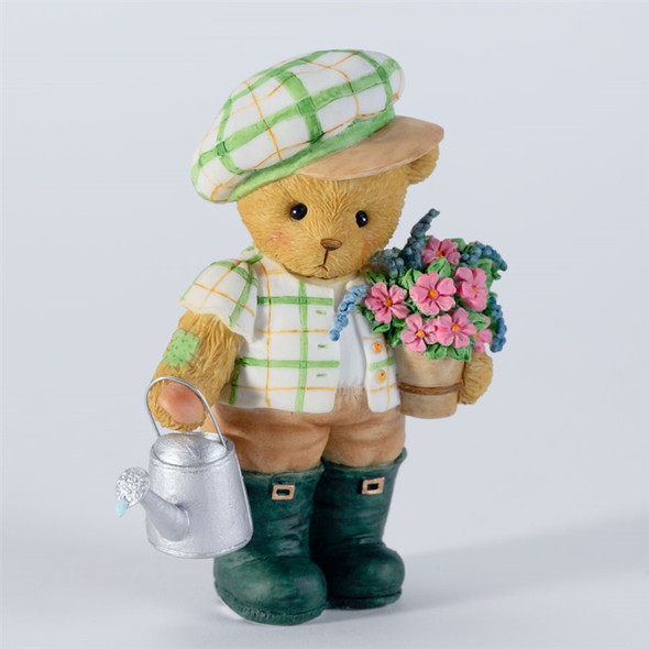 Gardener Bear, Figurine - Cherished Teddies