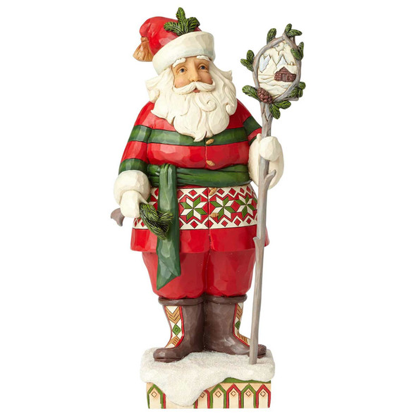 Jim Shore Heartwood Creek Woodsy Santa Christmas Figurine - 6001469 Jim Shore Heartwood Creek Woodsy Santa Christmas Figurine - 6001469