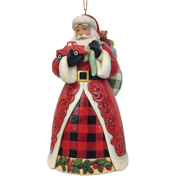 Country Living Santa Red Truck Christmas Ornament by Jim Shore Country Living Santa Red Truck Christmas Ornament by Jim Shore
