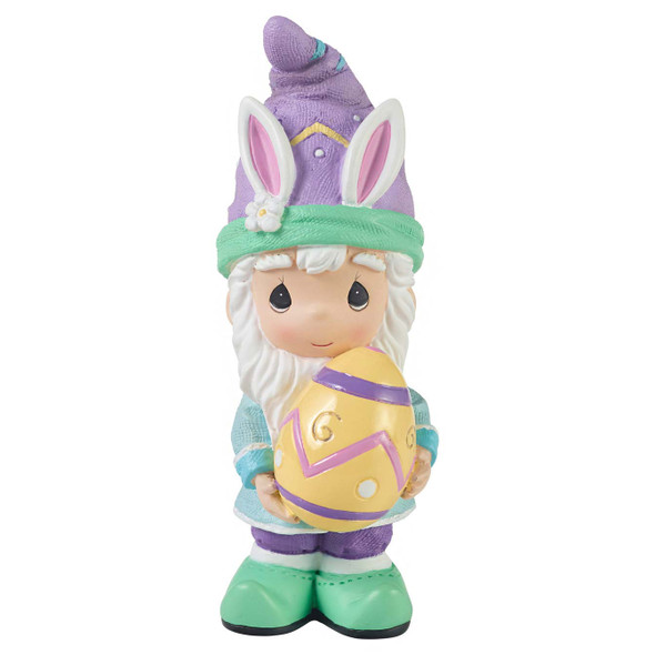 Precious Moments Gnome Holding Easter Egg Figurine "There's Gnome Bunny Like You", 232023.