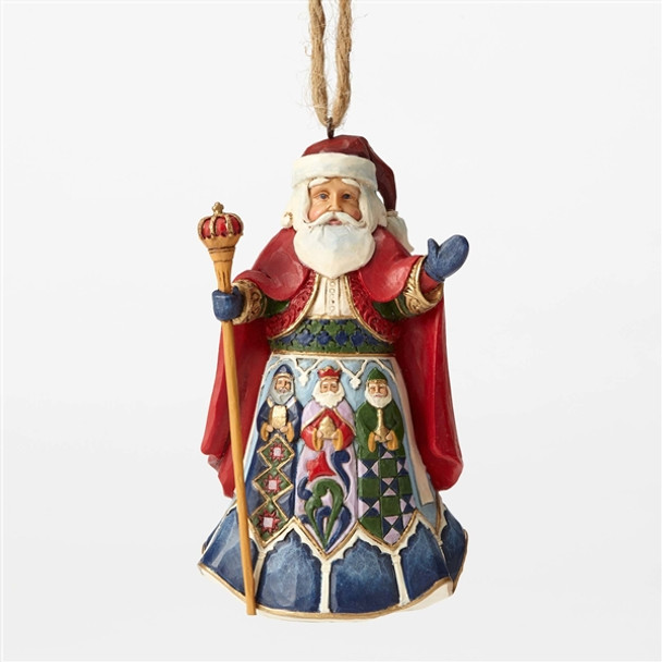 Heartwood Creek Spanish Santa Hanging Christmas Ornament by Jim Shore