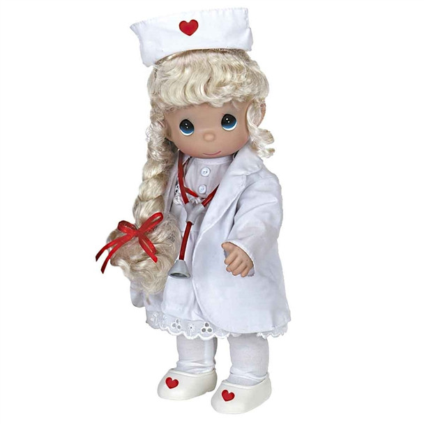 Precious Moments 'Loving Touch Nurse (Blonde)' 12in Doll