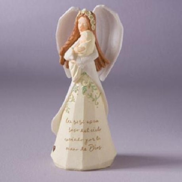 Mother Angel with Baby (Hispanic) - Foundations Figurine