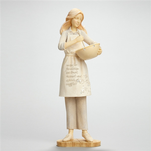 Foundations Cooking Friendship Figurine