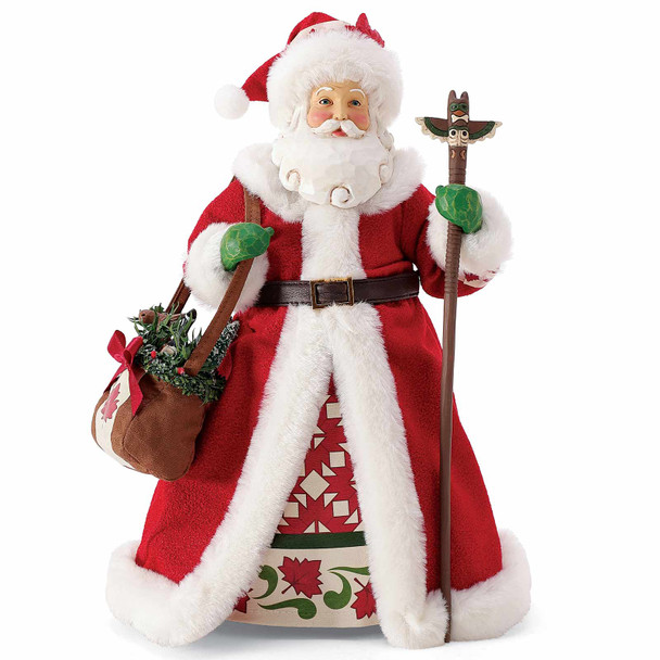 Possible Dreams Canadian Santa by Jim Shore