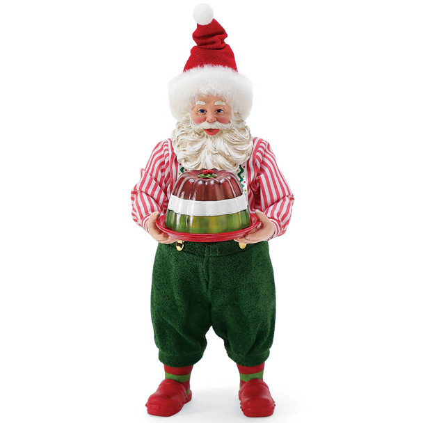 Possible Dreams Always Room Jello Cake Santa Claus Figure