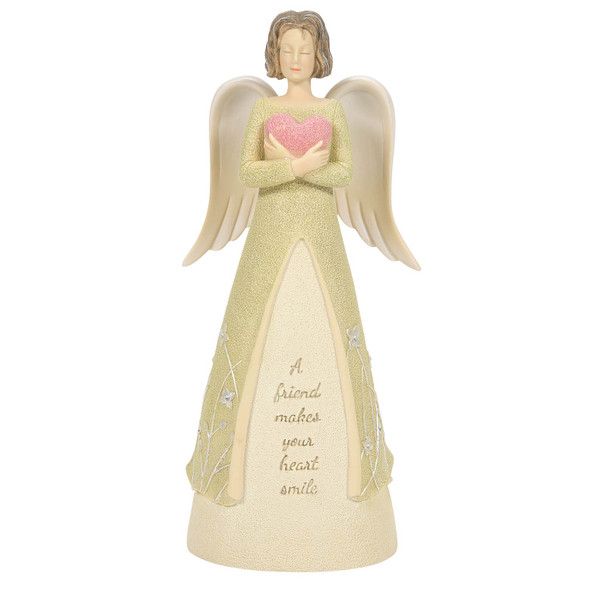 Front view of the Foundations Friend Angel Figurine, 6011539.