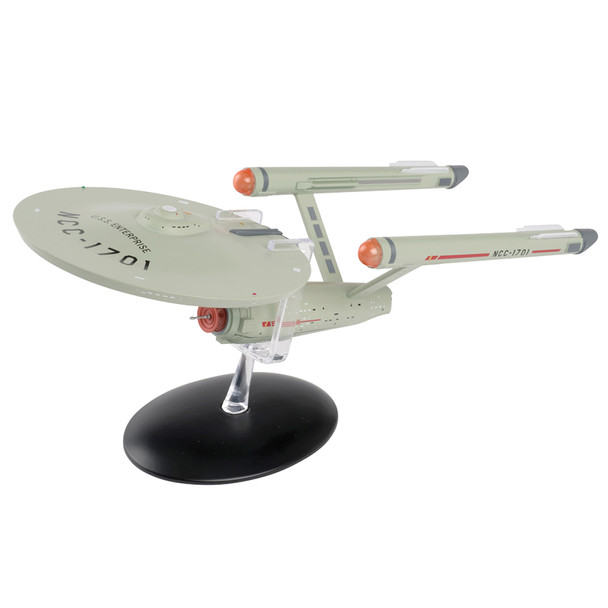 Eaglemoss Star Trek TOS U.S.S. Enterprise Starship Diecast Model by Hero Collector.