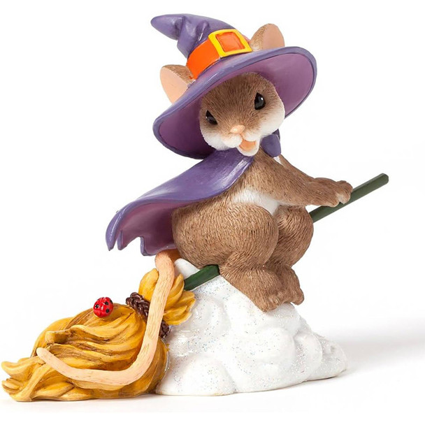 Charming Tails Mouse Witch Halloween Figurine - 4041161