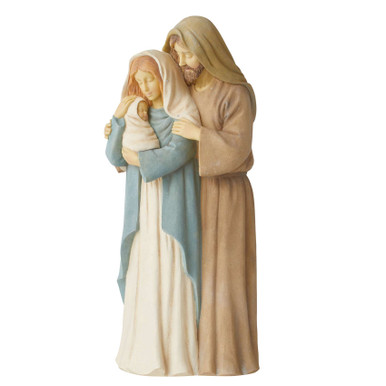 Enesco Foundations Holy Family Ornamento Per Albero Di Natale - 10 Cm Multicolore - 5