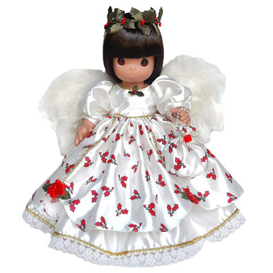 Precious Moments Christmas Angel 12in Doll Silent Night Holly