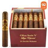 Oliva Serie V Double Robusto Box and stick
