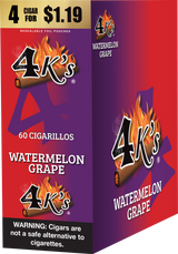 Good Times 4Ks Cigarillos Watermelon Grape box
