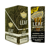 Swisher Sweets Leaf Dark Stout box and foilpack