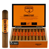 Camacho Connecticut Robusto open box and stick