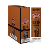 Swisher Sweets BLK Tip Cigarillos Cocoa Box with single pouch