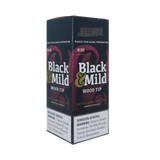 Black And Mild Wood Tip Wine Upright