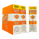 Swisher Sweets Cigarillos Peach box and foilpack