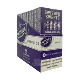 Swisher Sweets Cigarillos Grape 5 Pack Box