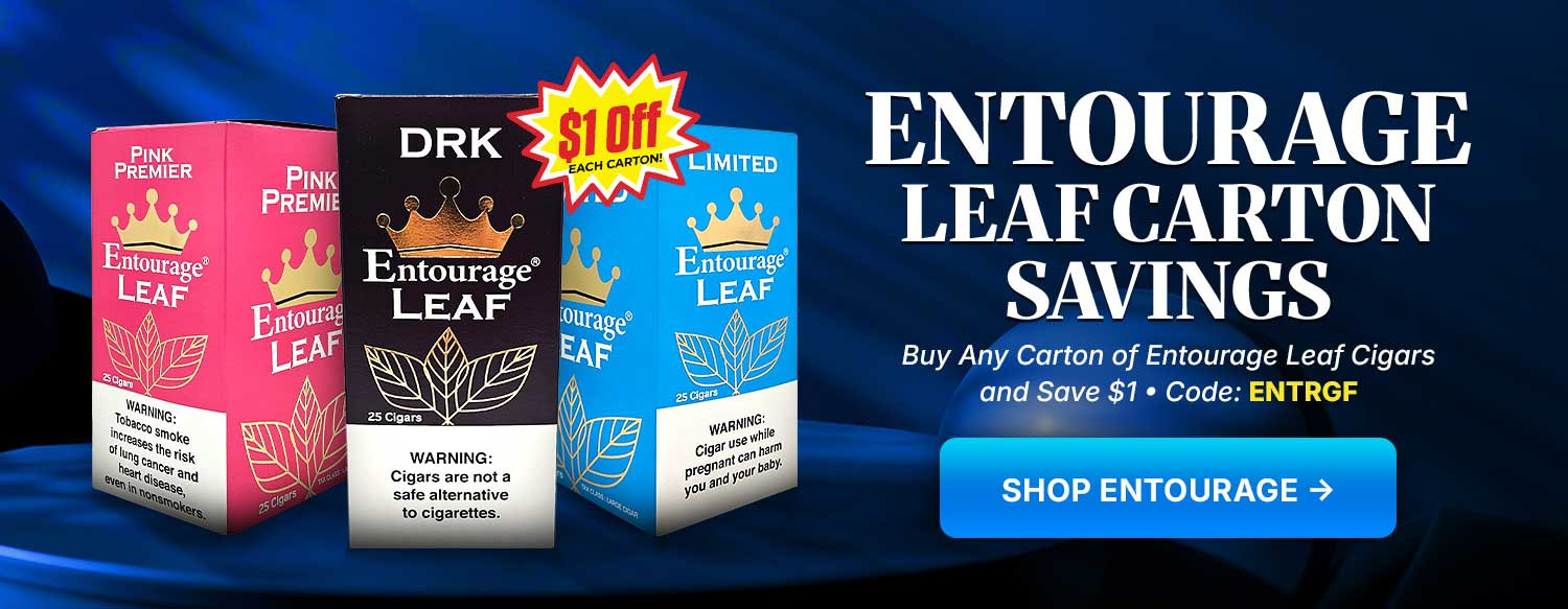 Entourage leaf cartons savings!