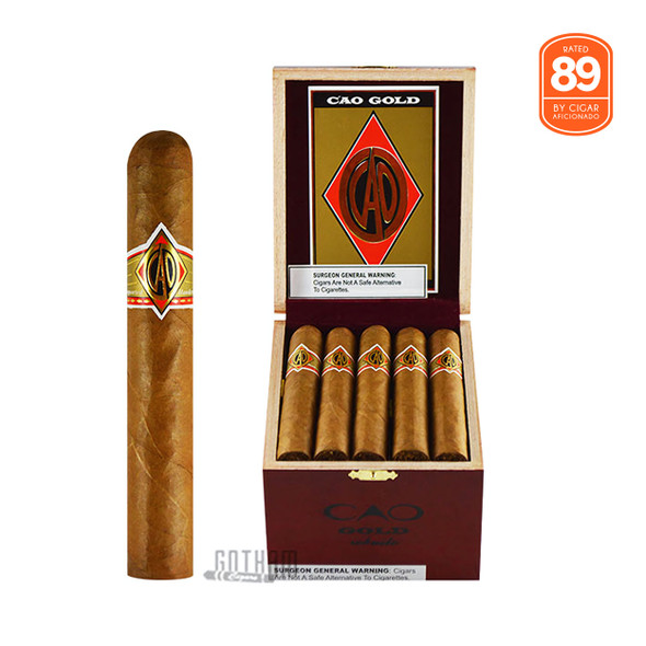 CAO Gold Robusto box and stick