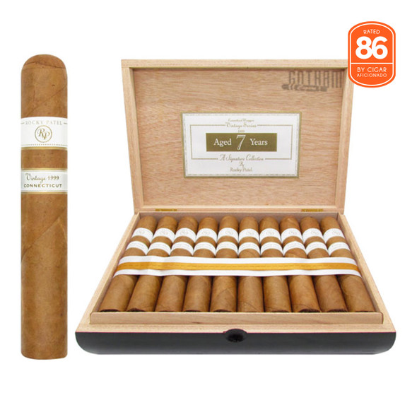 Rocky Patel Vintage 1999 Robusto Open Box and Stick