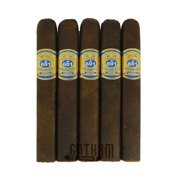 601 Blue Label Maduro Robusto 5 Pack