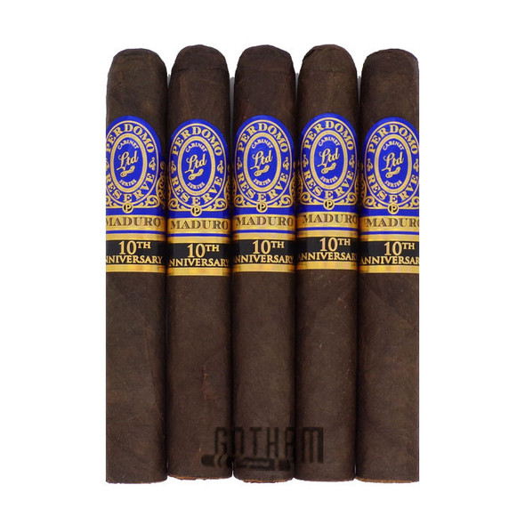 Perdomo Reserve 10th Anniversary Maduro Epicure 5 Pack