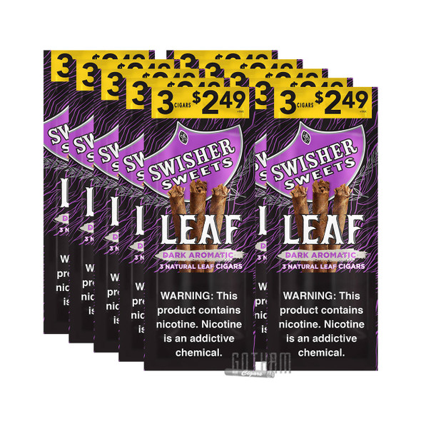 Swisher Sweets Leaf Dark Aromatic 10-Pack