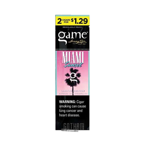 Game Cigarillos Miami Sunset Single Pouch