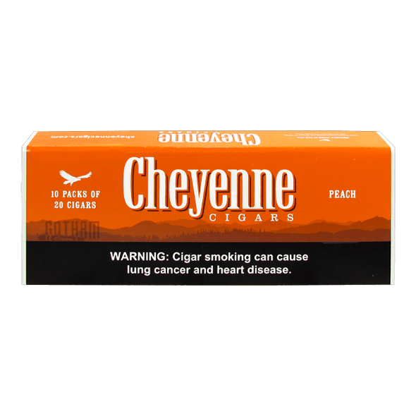 Cheyenne Filtered Cigars Peach Box