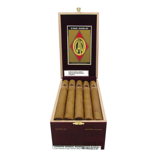 CAO Gold Double Corona Open Box
