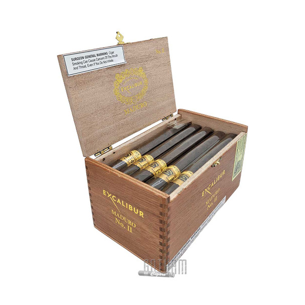 Hoyo de Monterrey Excalibur No. II Maduro box side