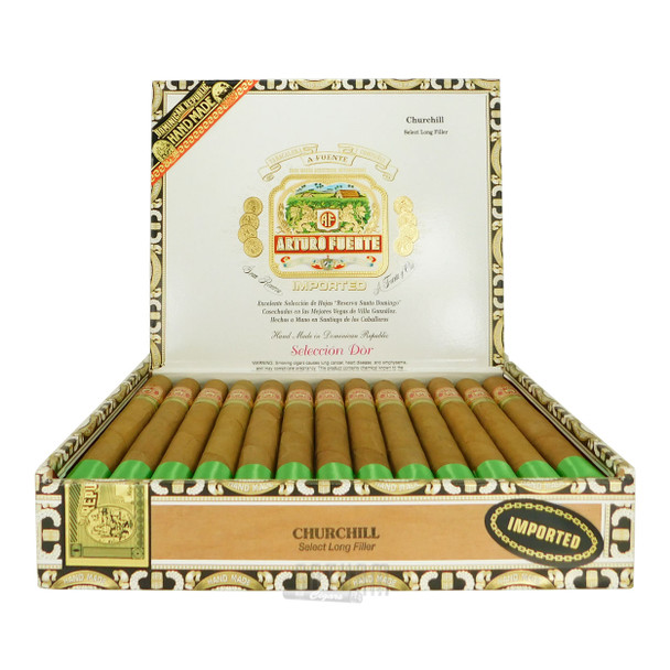 Arturo Fuente Seleccion D' Oro Churchill open box