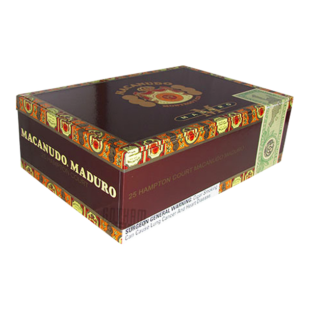 Macanudo Maduro Hampton Court Close Box