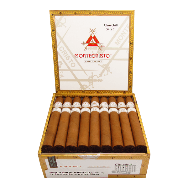 Montecristo White Churchill open box 
