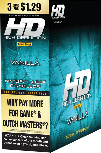 Good Times Cigarillos #HD Vanilla Box