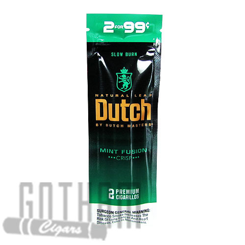 Dutch Masters Cigarillos Mint Fusion 2 for $0.99 Stick