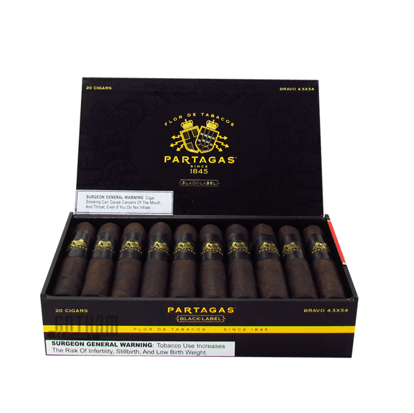 Partagas Black Label Bravo Box