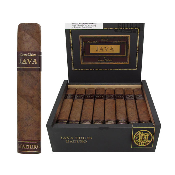 Java Maduro The 58 Open Box and Stick