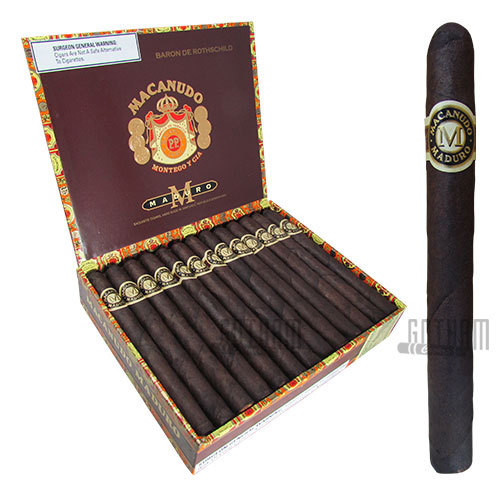 Macanudo Baron De Rothschild Maduro Box & Stick