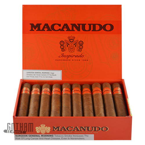 Macanudo Inspirado Orange Toro Box open box 