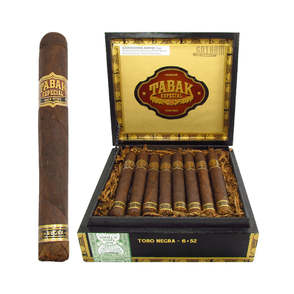 Tabak Especial Toro Negra Open Box and Stick