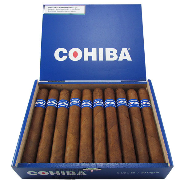 Cohiba Blue Robusto open box  