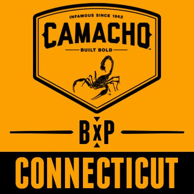 Camacho BXP Connecticut Toro Logo