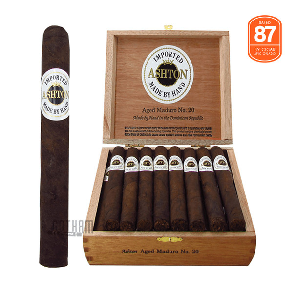Ashton Aged Maduro No. 20 Box and Stick
