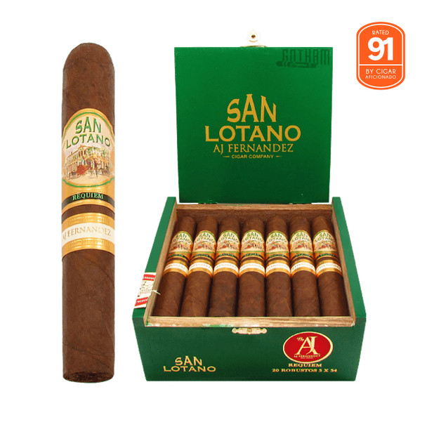 AJ Fernandez San Lotano Requiem Brazil Habano Robusto Open Box and Stick
